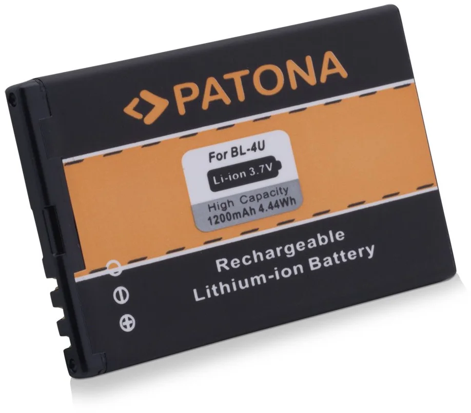PATONA baterie pro mobilní telefon Nokia BL-4U 1200mAh 3,7V Li-Ion