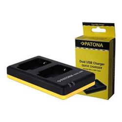 Patona Dual Quick nabíjačka akumulátora pre Panasonic DMW-BCM13 USB PT1956
