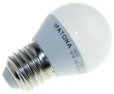 Patona LED E27 G45 SMD2835 5W mléčná, plast, teplá
