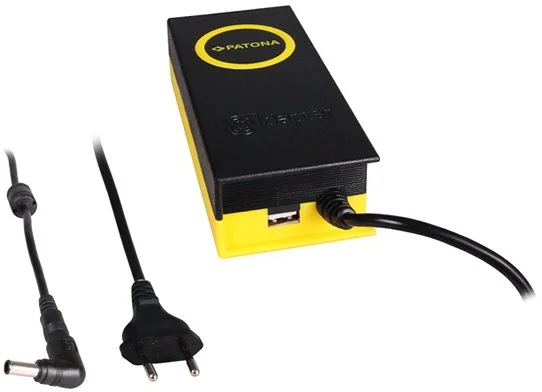 PATONA napájecí adaptér k ntb/ 19,5V/4,7A 90W/ konektor 6,5x4,4mm/ + výstup USB