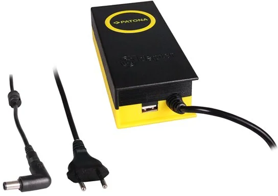 PATONA napájecí adaptér k ntb/ 19,5V/4,7A 90W/ konektor 7,4x5mm+PIN/ + výstup USB