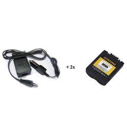 PATONA Panasonic CGA-S006E fotosada nabíjačka 2x batérie