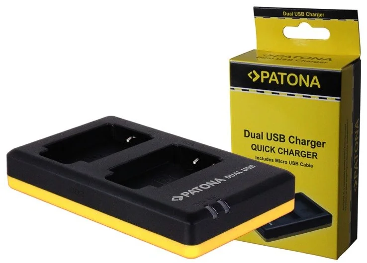 PATONA Photo Dual Quick Canon LP-E17 USB nabíjačka