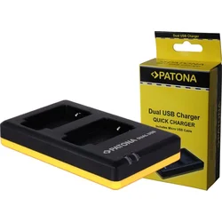 PATONA Photo Dual Quick Canon LP-E17 USB nabíjačka