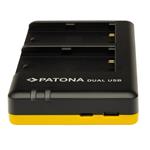 PATONA Photo Dual Quick Canon LP-EL USB nabíjačka pre blesk EL-1