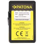 PATONA Photo Duálna nabíjačka Fuji NP-W126 s LCD, USB