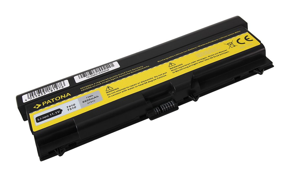 Patona PT2751 - Lenovo ThinkPad E40 E50 6600mAh 11,1V