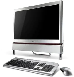 PC Acer Aspire AZ5700, 23" dotykový, Core i3-540, 4GB, 640GB, DVD±RW, TV tuner, bezdr. kláv. a myš, WiFi, BT, W7HP