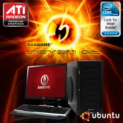 PC BARBONE SEVEN GT Intel Core i7 860/4GB/1TB/HD5870/DVD-RW/Linux