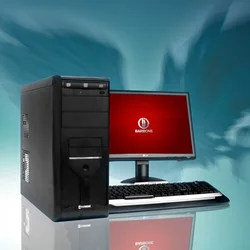PC BARBONE W FENIX - Intel Celeron DC E3400/4GB/500GB/DVDRW/Windows 7 Home Premium