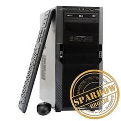 PC BARBONE W SPARROW Bronze - Intel Core i3 3220/4GB/750GB/HD 2500/DVDRW/Windows 8 Professional