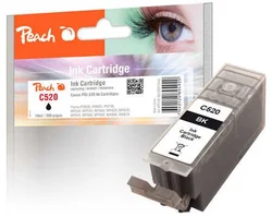 Peach C520 black kompatibilný s Canon PGI-520, PGI-520bk, 2932B001