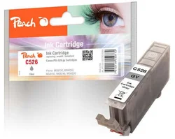 Peach C526 foto šedá inkoustová kazeta, kompatibilní s Canon CLI-526gy