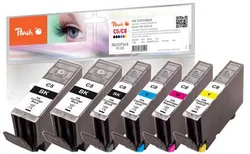 Peach Combi Pack Plus s čipom kompatibilný s Canon CLI-8, 2xPGI-5 313677