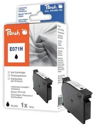 Peach E071H černá kompatibilní s T0711H, C13T07114H10