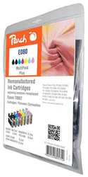 Peach E080 Combi Pack Plus kompatibilný s Epson T0807 313662