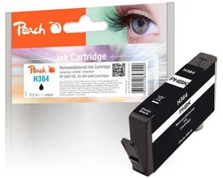 Peach H364 foto čierna kompatibilný s HP CB317EE, No. 364 313790