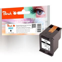 Peach H652 black kompatibilný s HP č. 652, F6V25AE