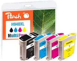 Peach H940XL Combi Pack s čipem kompatibilní s No. 940XL 316219 - Cartridge inkoustové