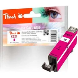 PEACH kompatibilní cartridge Canon CLI-521M, Magenta, 9 ml