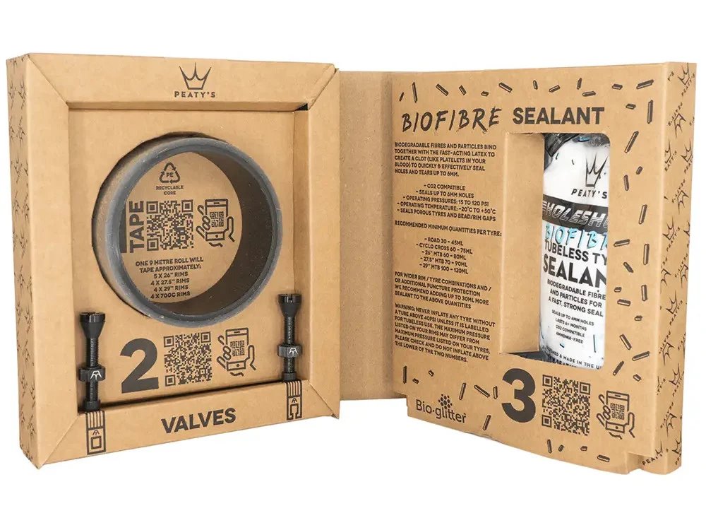 PEATY'S HOLESHOT BEZDUŠOVÝ KONVERZNÍ KIT 37 MM (ENDURO / DH (WIDE)