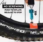 PEATY'S HOLESHOT CO2 PUMP + BOMBIČKY 2 KS - MTB (25G) - STRIEBORNÁ (PPR-HTI-MTB-SIL-12)