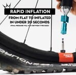 PEATY'S HOLESHOT CO2 PUMP + BOMBIČKY 2 KS - MTB (25G) - TYRKYSOVÁ (PPR-HTI-MTB-TRQ-12)