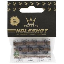 PEATY'S HOLESHOT TUBELESS PUNCTURE PLUGGER REFILL PACK (6X 3MM) (PPR-TPP-RP3-12)