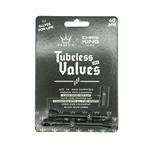 PEATY'S X CHRIS KING (MK2) BLACK TUBELESS VALVES 60MM 