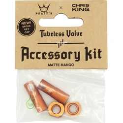 PEATY'S X CHRIS KING (MK2) MANGO TUBELESS VALVES ACCESSORY KIT 