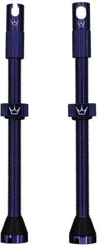 PEATY'S X CHRIS KING (MK2) NAVY TUBELESS VALVES - 80MM 