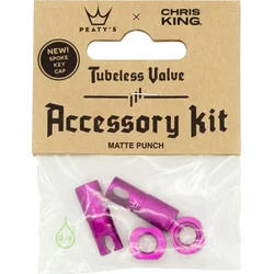 PEATY'S X CHRIS KING (MK2) PUNCH TUBELESS VALVES ACCESSORY KIT 