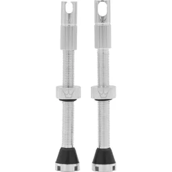 PEATY'S X CHRIS KING (MK2) SILVER TUBELESS VALVES 60MM 