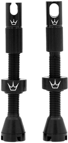 PEATY'S X CHRIS KING (MK2) TUBELESS VALVES - 42MM / BLACK WORKSHOP PACK (26 PCS) 
