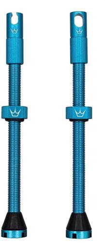 PEATY'S X CHRIS KING (MK2) TURQUOISE TUBELESS VALVES - 80MM 