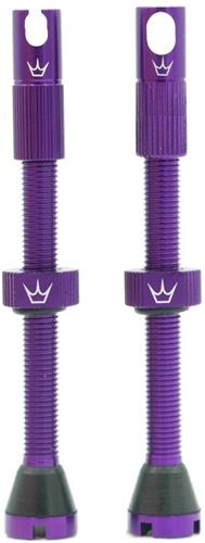 PEATY'S X CHRIS KING (MK2) VIOLET TUBELESS VALVES 60MM 