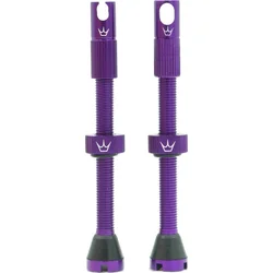 PEATY'S X CHRIS KING (MK2) VIOLET TUBELESS VALVES 60MM 