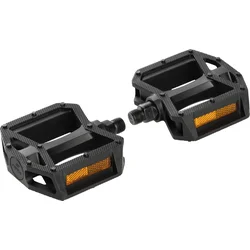 pedály FORCE ROLL plastové kuličková ložiska,černé