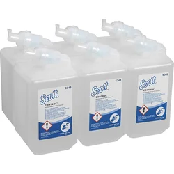 Pěnové mýdlo SCOTT CONTROL antibakteriální, 6 x 1 l lahev