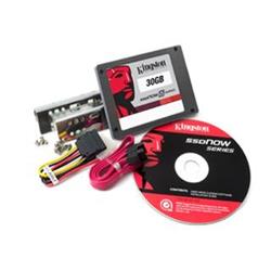 Pevný disk Kingston SATA2 2,5" SSD disk 30GB SSDNow V-Series  (50MB/s; 180MB/s), Desktop kit