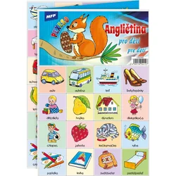 Pexeso 3xA4 Angličtina pro děti