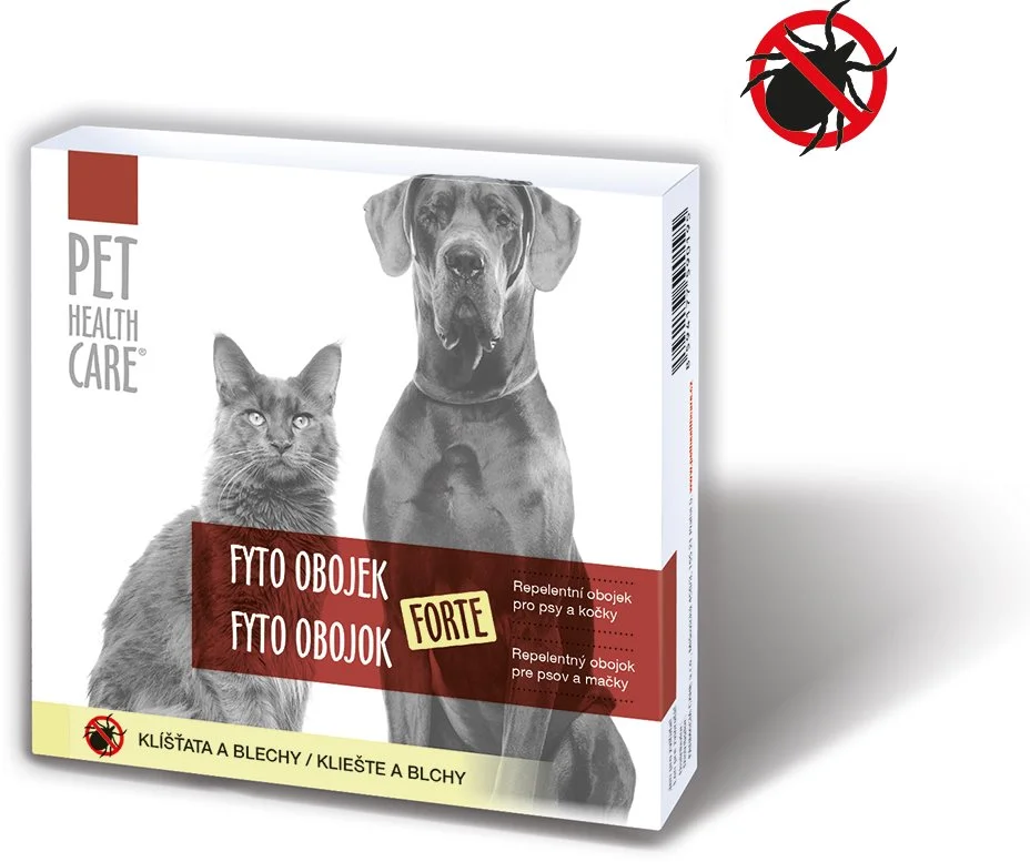 PHC Fyto obojok FORTE pre psy a mačky antiparazitný 65cm 1ks