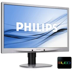 PHILIPS 241B4LPYC 24" LED FULL HD 1920x1080, 5ms, 1000.:1, 250 cd/m2,DP, DVI-D, D-Sub, USB, PIVOT, VESA, Repro
