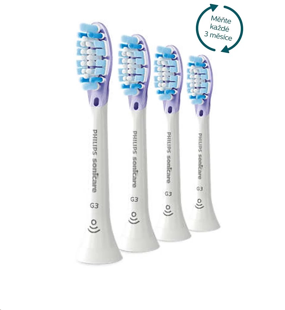 Philips HX9054/17 Sonicare G3 Premium Gum Care - 4ks