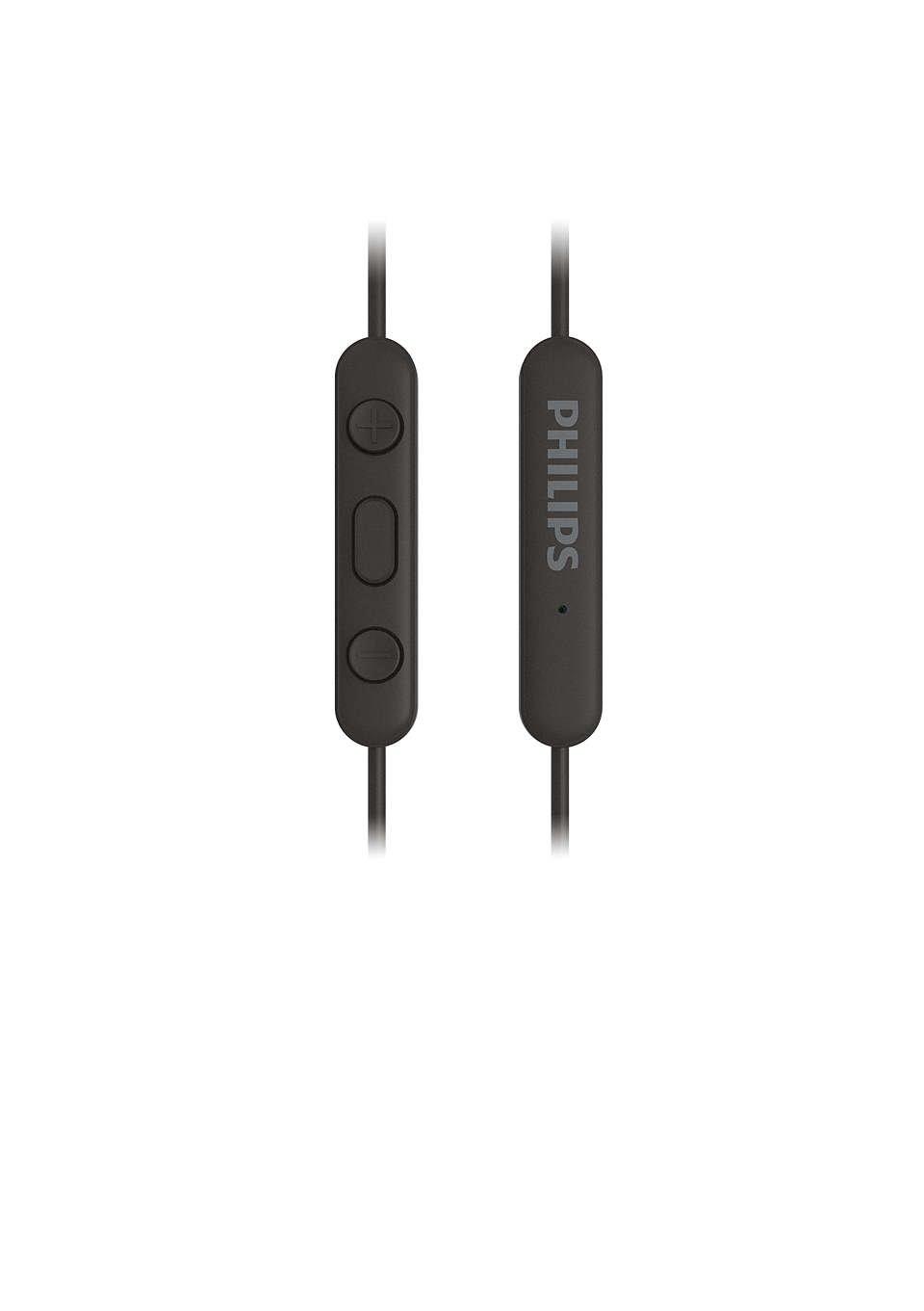 PHILIPS TAE5008BK Slúchadlá do uší s mikrofónom