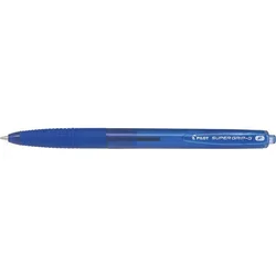 PILOT Guľôčkové pero "Super Grip G", modré, stláčací mechanizmus, 0,22 mm