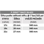 Pirelli P ZERO Race, 26 - 622, TechBELT, 127 tpi, SmartEVO, čierna