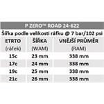 Pirelli P ZERO Road, 24 - 622, TechBELT, 127 tpi, EVO, čierna