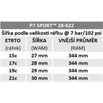 Pirelli P7 Sport, 28 - 622, TechBELT, 60 tpi, Pro (road), Black