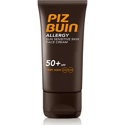 Piz Buin Allergy Face Cream SPF50 opaľovací krém 40 ml pre ženy